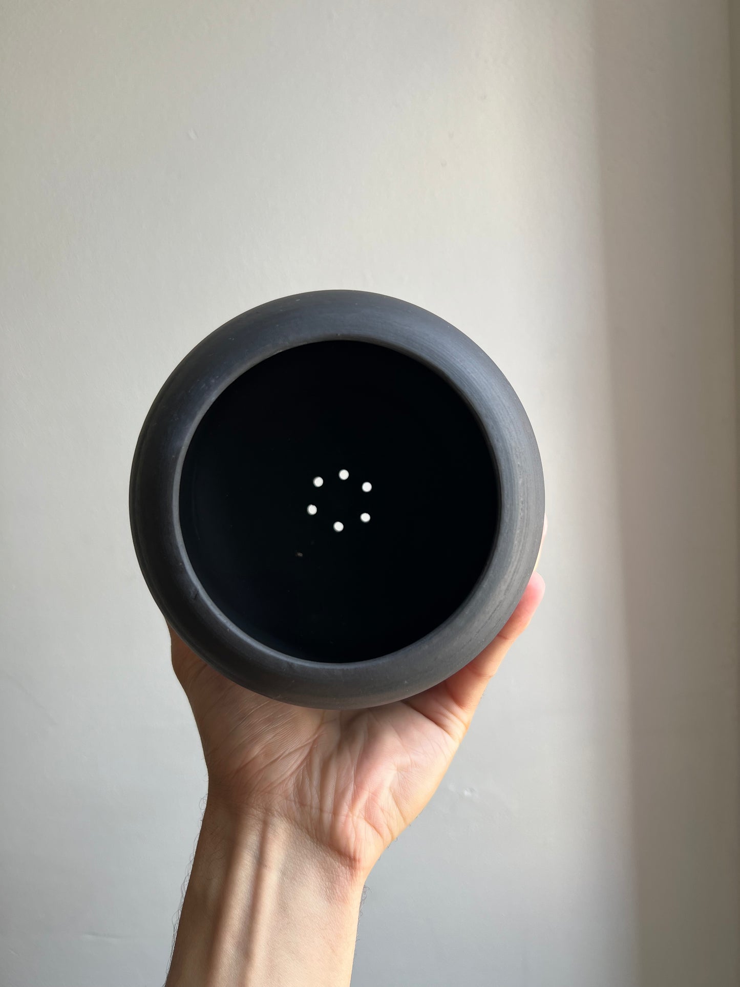 unglazed signature planter two