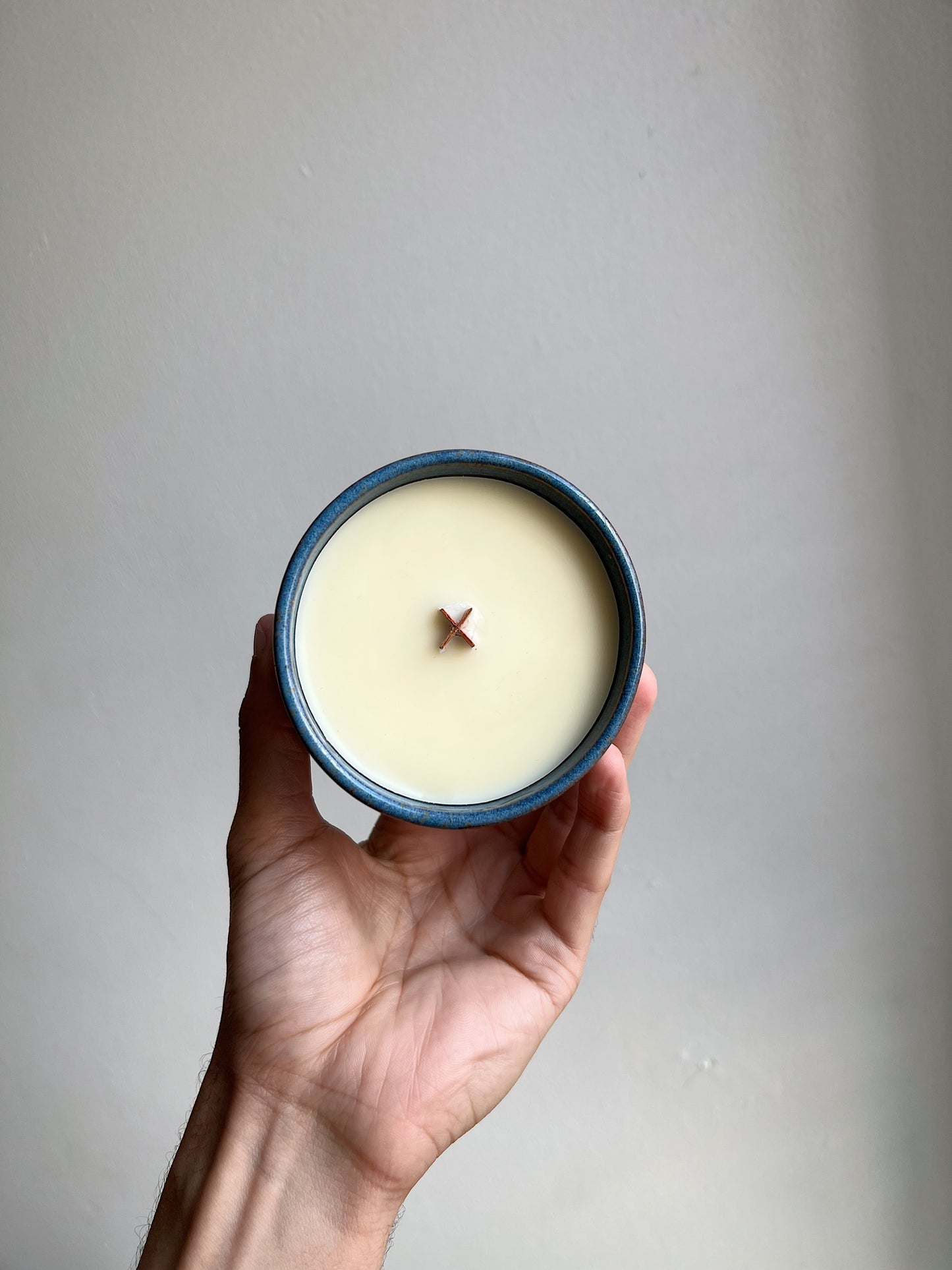 handmade eco-friendly ceramic candle