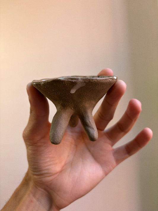 small pedestal dish