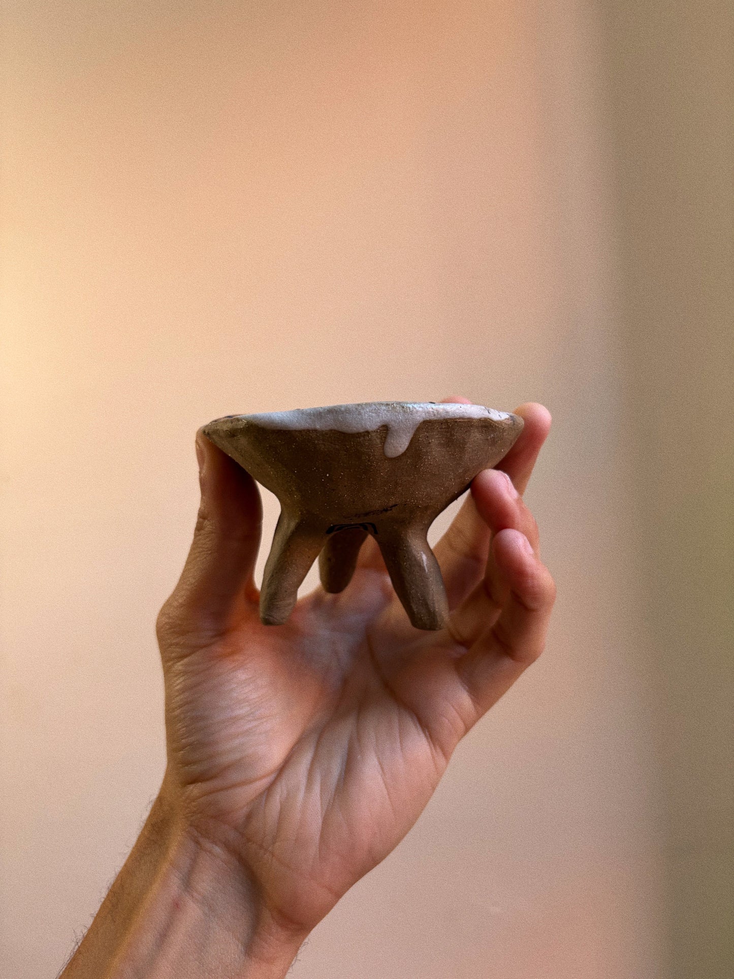 small pedestal dish