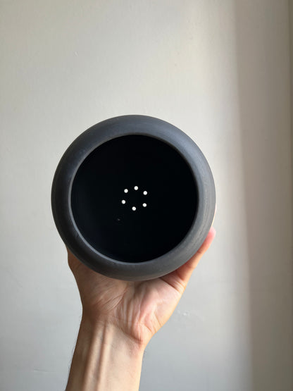 unglazed signature planter two