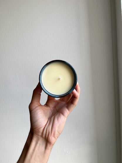 handmade eco-friendly ceramic candle