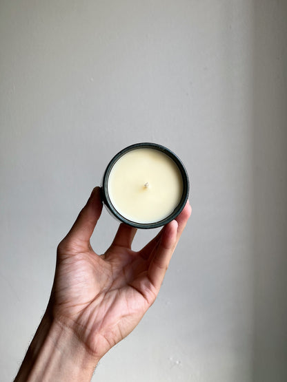 handmade eco-friendly ceramic candle