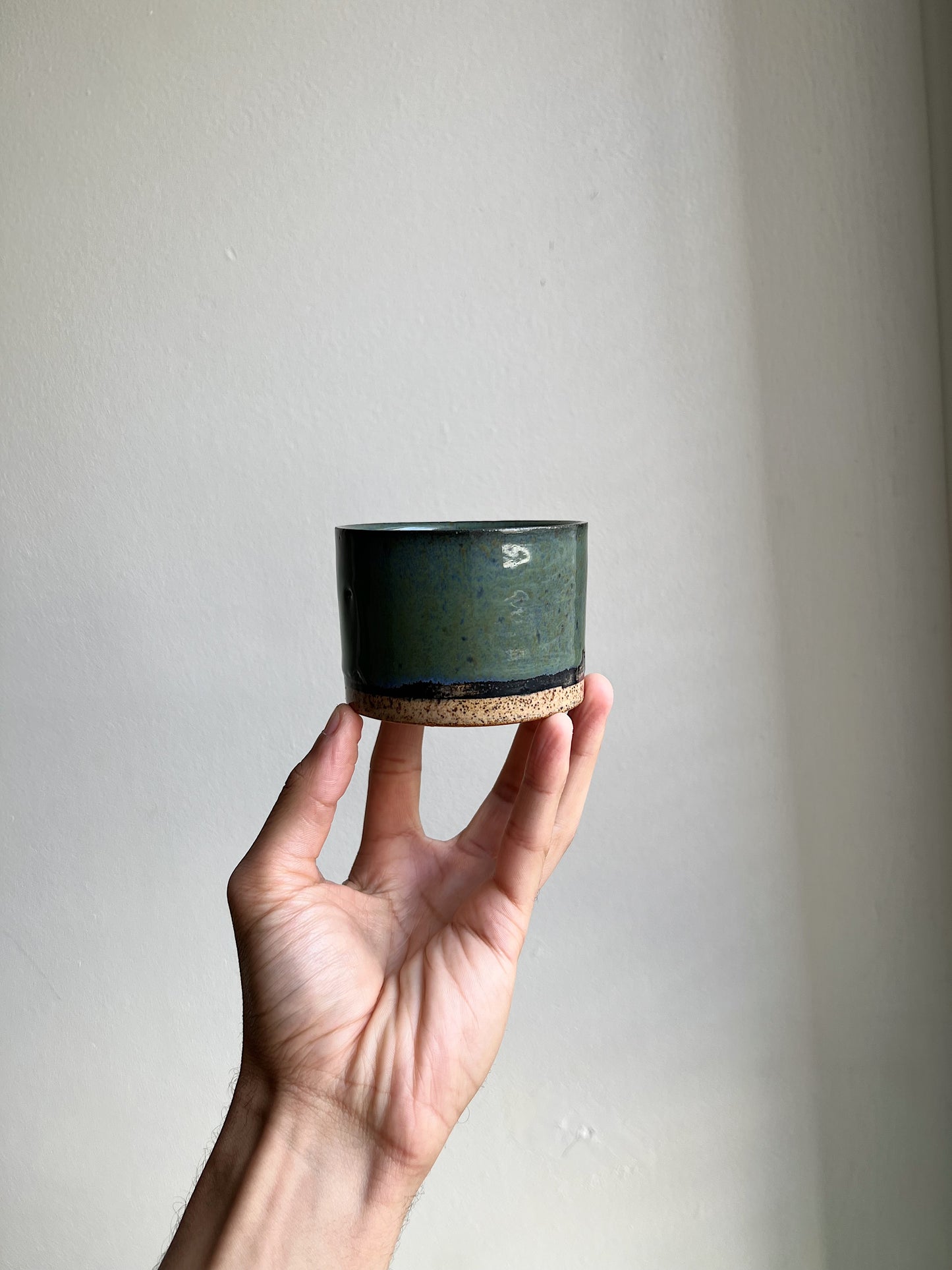 handmade eco-friendly ceramic candle