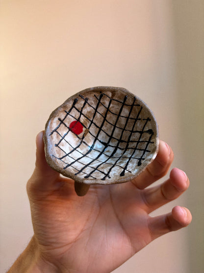 small pedestal dish