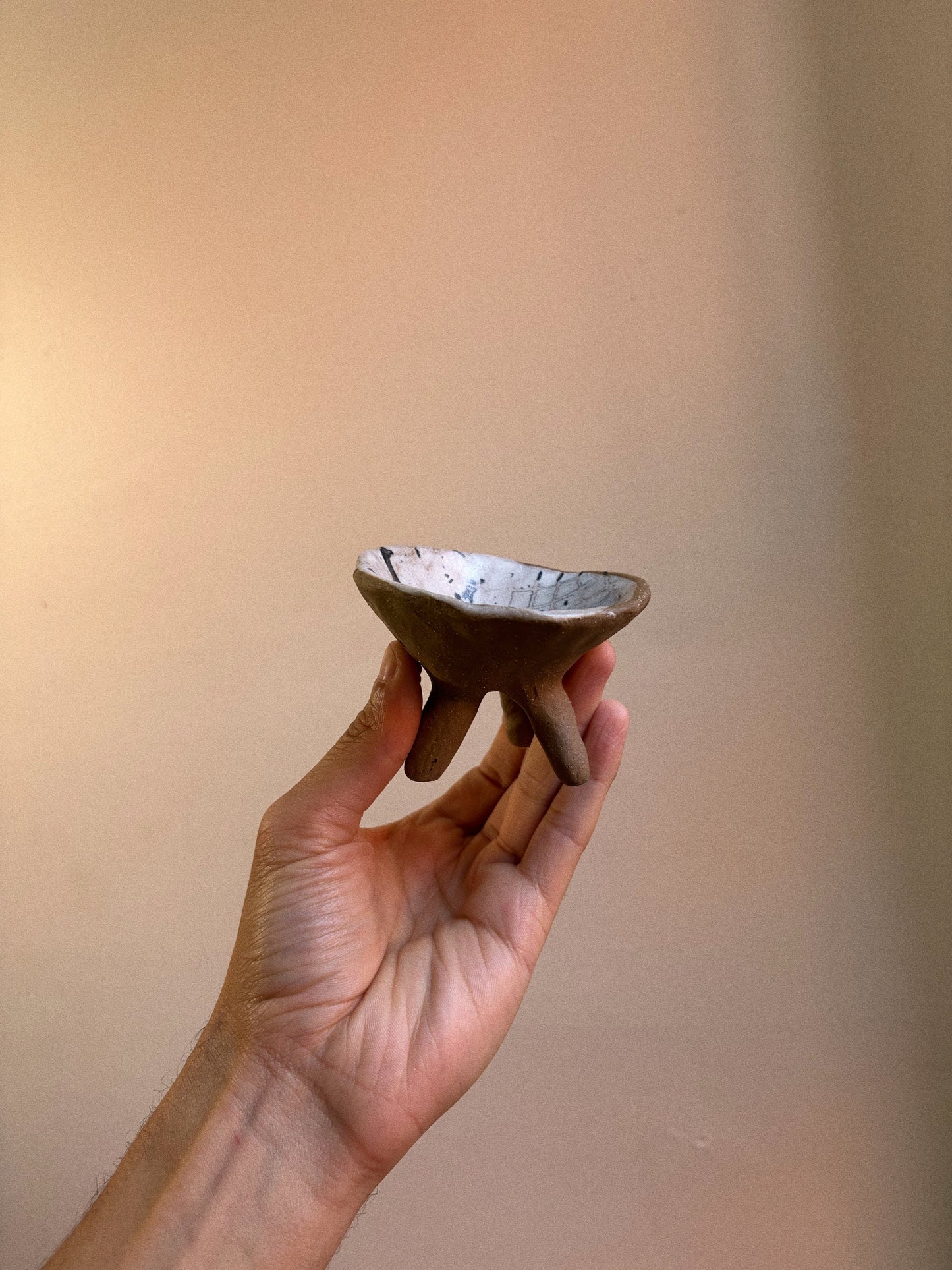 small pedestal dish