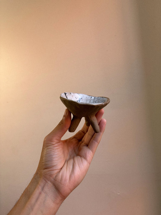 small pedestal dish